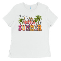 Hello Summer Ladies Tee | Teevron