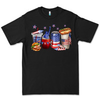 Black 4th of july coffee cups Premium Tee - texasbilliewilder