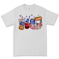 Dove Grey 4th of july coffee cups Premium Tee - texasbilliewilder