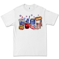 White 4th of july coffee cups Premium Tee - texasbilliewilder