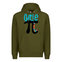 Army Green Cutie Pi Premium Hoodie - Bettercallsaul