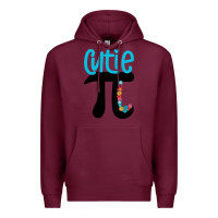 Burgundy Cutie Pi Premium Hoodie - Bettercallsaul