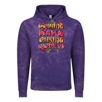 Cloud Purple praying mama raising warriors Vintage Hoodie - JahusDesignShop