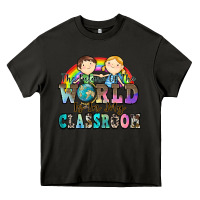Asphalt the future of the world is in my classroom Heavy Core Tee - Zillion Design Studio