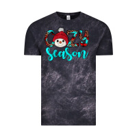 Cloud Black cozy season Vintage Tee - JahusDesignShop