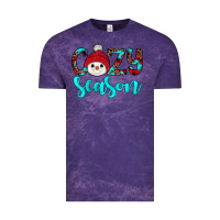 Cloud Purple cozy season Vintage Tee - JahusDesignShop