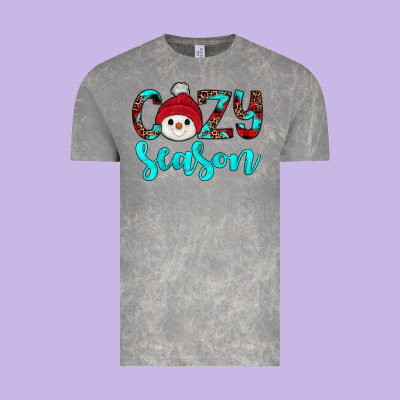 Cozy Season Vintage Tee Designed By Jahusdesignshop