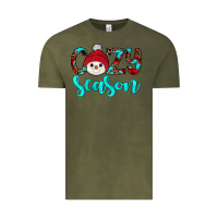 Vintage Olive cozy season Vintage Tee - JahusDesignShop