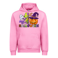 Fuchsia Pink my first halloween Urban Hoodie - CowGirlArtShop
