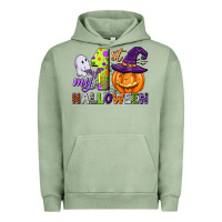 Pigment Oil Green my first halloween Urban Hoodie - CowGirlArtShop