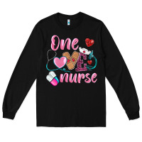 Black one loved nurse Long Sleeve Tee - BarkalooDesign