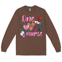 Chestnut one loved nurse Long Sleeve Tee - BarkalooDesign
