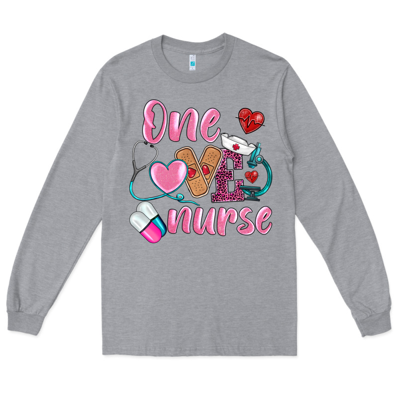 One Loved Nurse Long Sleeve Tee by BarkalooDesign | Teevron