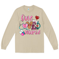 Mushroom one loved nurse Long Sleeve Tee - BarkalooDesign