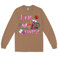 Toasted Coconut one loved nurse Long Sleeve Tee - BarkalooDesign