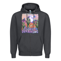 Smoke desert dreaming Zipper Hoodie - MaliasSmallBusiness