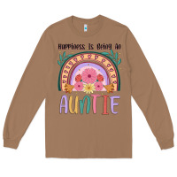 Toasted Coconut happiness is being an auntie Long Sleeve Tee - JahusDesignShop