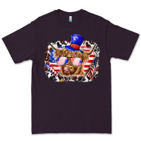 Plum 4th of july cow Premium Tee - texasbilliewilder