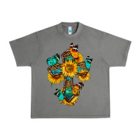 Tornado cross with butterfly Urban Heavy Tee - BundleAndBundleShop