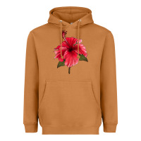 Meerkat Puerto Rican Hibiscus Flower Heavyweight Hoodie - LillyAllenDesigns