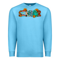 Ocean Blue senior 2025 Premium Sweatshirt - Artiststas