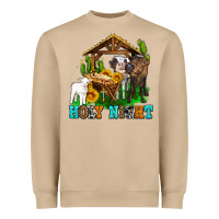 Mushroom holy nıght cows and sunflowers Heavyweight Sweatshirt - AdoDesignShop
