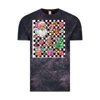 Cloud Black pink christmas elementary Vintage Tee - AdoDesignShop