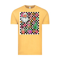 Vintage Mustard pink christmas elementary Vintage Tee - AdoDesignShop