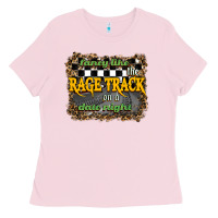 Bubblegum Pink fancy like the rage track on a date night Ladies Tee - RanaPortraitStore