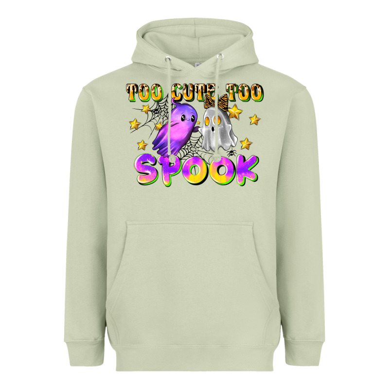 Too Cute Too Spook Heavyweight Hoodie by LillyAllenDesigns | Teevron
