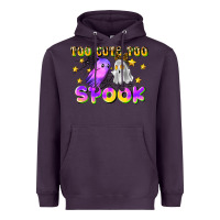 Plum too cute too spook Heavyweight Hoodie - LillyAllenDesigns