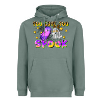 Sage too cute too spook Heavyweight Hoodie - LillyAllenDesigns