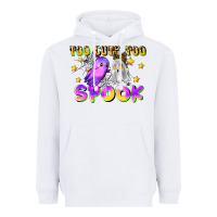 White too cute too spook Heavyweight Hoodie - LillyAllenDesigns