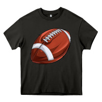 Asphalt football Heavy Core Tee - texasbilliewilder