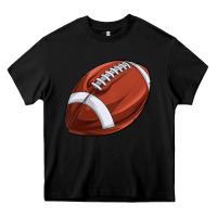 Black football Heavy Core Tee - texasbilliewilder