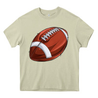 Mossy football Heavy Core Tee - texasbilliewilder