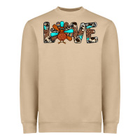 Mushroom love turkey Heavyweight Sweatshirt - JahusDesignShop