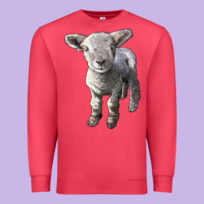 Southdown Baby Sheep Premium Sweatshirt Designed By Lillyallendesigns