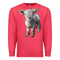 Cardinal southdown baby sheep Premium Sweatshirt - LillyAllenDesigns