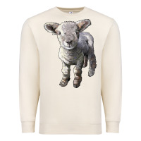 Sandshell southdown baby sheep Premium Sweatshirt - LillyAllenDesigns