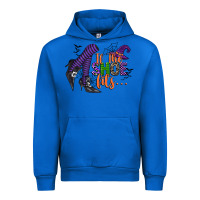 Cobalt if the shoe fits Urban Hoodie - CowGirlArtShop