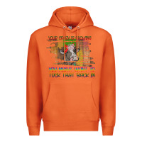 Carrot Your Crazy Is Showing Premium Hoodie - Bettercallsaul
