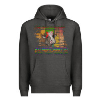 Charcoal Heather Your Crazy Is Showing Premium Hoodie - Bettercallsaul