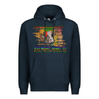 Navy Your Crazy Is Showing Premium Hoodie - Bettercallsaul