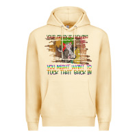 Pina Colada Your Crazy Is Showing Premium Hoodie - Bettercallsaul