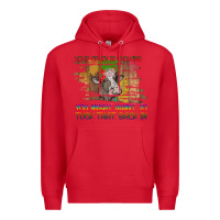 Red Your Crazy Is Showing Premium Hoodie - Bettercallsaul