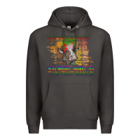 Your Crazy Is Showing Premium Hoodie | Teevron