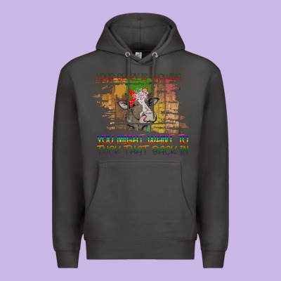 Your Crazy Is Showing Premium Hoodie Designed By Bettercallsaul