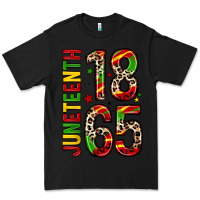 Black 1865 juneteenth Premium Tee - Zillion Design Studio