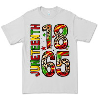 Dove Grey 1865 juneteenth Premium Tee - Zillion Design Studio